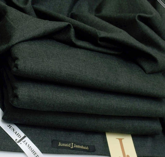 Green pashmina wool suit for men winter wear unstitched swift mart