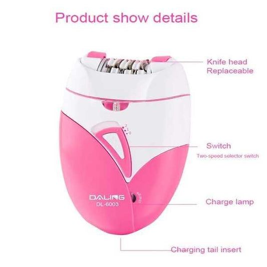 “Rechargeable epilator for women – gentle, smart light for fine hairs, fast and pain-free grooming, Swift Mart