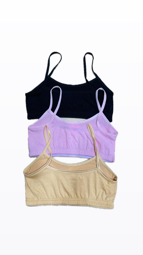 Pack of 3 summer blouses black lavender beige comfortable soft fabric everyday wear