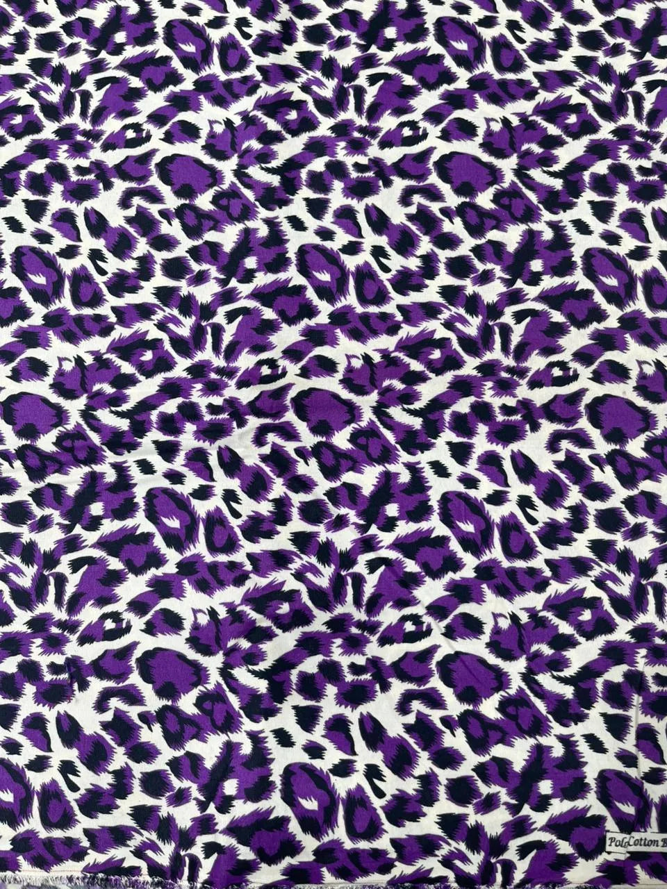 Purple printed polo cotton 2 piece suit for women with matching shirt and trouser soft breathable casual summer outfit