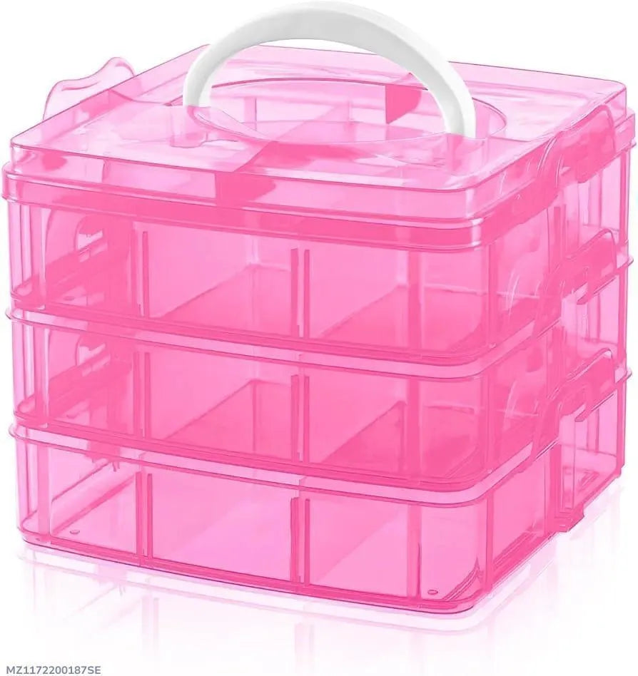 3L multicolor jewellery box organizer for women in Pakistan