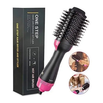 Swift Mart 3-in-1 Hair Dryer Brush – Dry, Straighten & Curl Hair 
