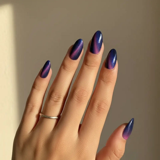 24 pieces professional manicure artificial nails for salon look