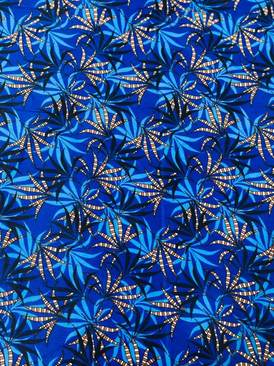 Blue printed polo cotton 2 piece suit for women casual wear soft breathable fabric matching shirt and trouser set