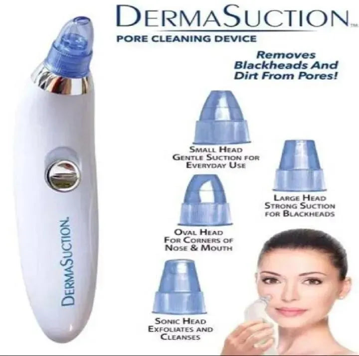 Derma Suction Facial Cleanser – Blackhead remover, pore cleaner tool. Swift Mart