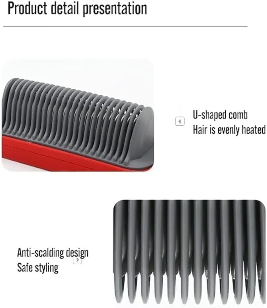 Premium corded hair dryer brush in green and black for smooth, frizz-free hair. Fast salon-quality styling at home.