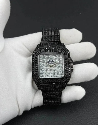 Stainless steel chain watch for men multicolor stylish wrist watch for office casual and formal wear durable everyday use