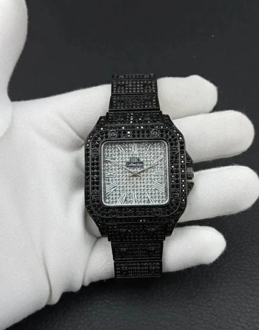 Stainless steel chain watch for men multicolor stylish wrist watch for office casual and formal wear durable everyday use