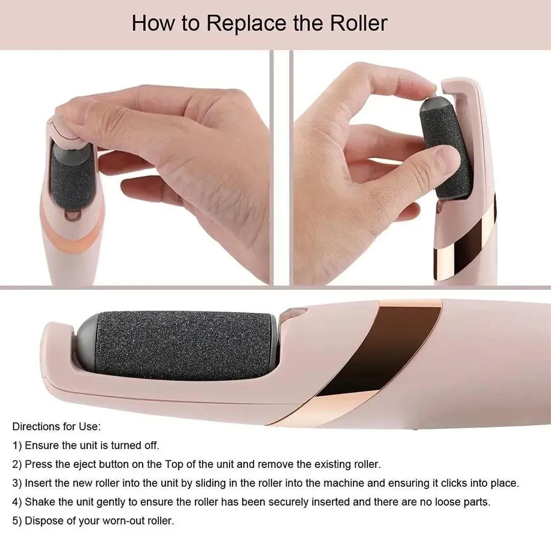 Electric Foot Scrubber – Callus remover for smooth, soft feet. Swift Mart,