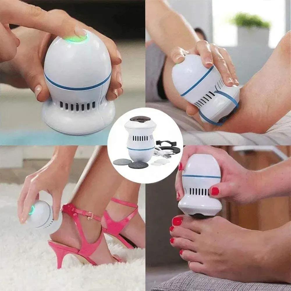 Electric Foot Scrubber – Callus remover for smooth soft feet.