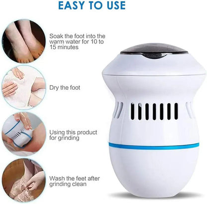 Electric Foot Scrubber – Callus remover for smooth soft feet.