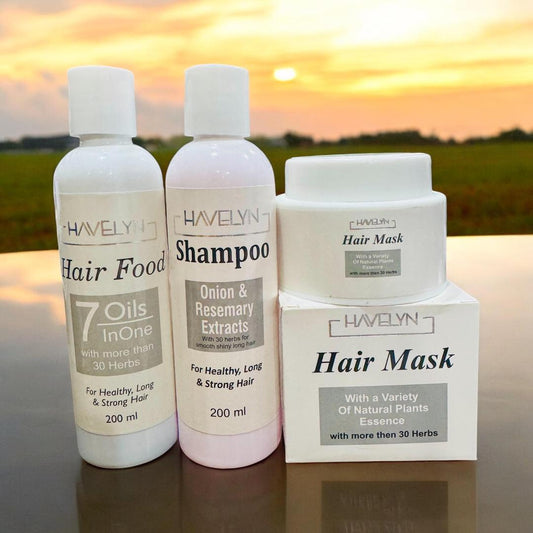 3-in-1 Hair Care Set 200ml – Mask, Oil & Shampoo for frizz control, repair & shine. Swift Mart