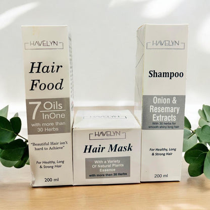 3-in-1 Hair Care Set 200ml – Mask, Oil & Shampoo for frizz control, repair & shine. Swift Mart