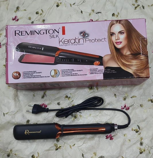 Hair straightener by Swift Mart with ceramic bristles and temperature control for smooth and frizz free styling