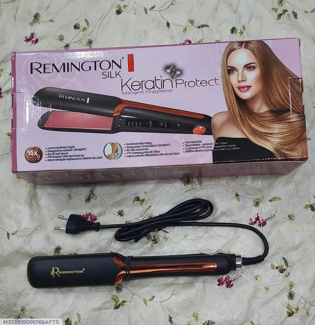 Hair straightener by Swift Mart with ceramic bristles and temperature control for smooth and frizz free styling