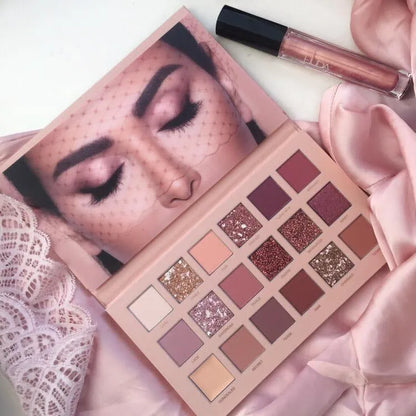 Huda Beauty Nude Eyeshadow Palette 18 Shades for Pakistani skin tones – Swift Mart