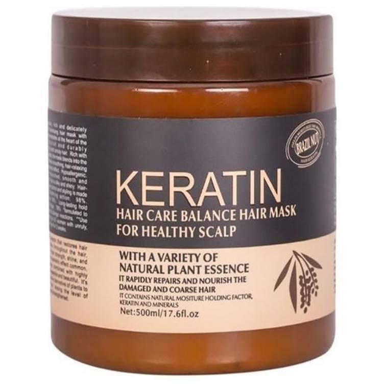 Buy Keratin Hair Mask & Serum Combo 500ml – Anti-frizz, repair, and shine booster at Swift Mart