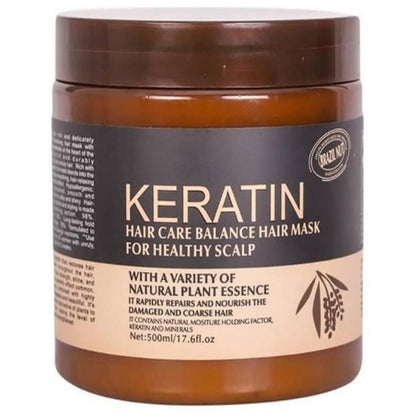Buy Keratin Hair Mask & Serum Combo 500ml – Anti-frizz, repair, and shine booster at Swift Mart