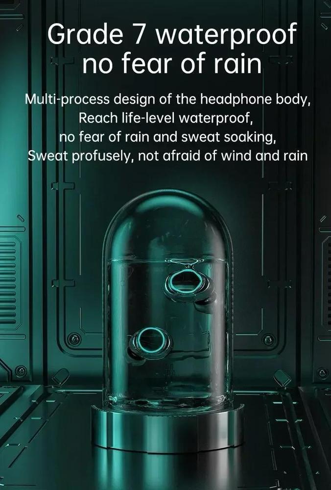 M25 wireless gaming earbuds black Bluetooth 5.0 in ear headphones with mic, noise cancelling earbuds for gaming music and calls