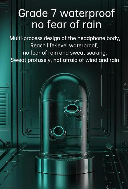M25 wireless gaming earbuds black Bluetooth 5.0 in ear headphones with mic, noise cancelling earbuds for gaming music and calls
