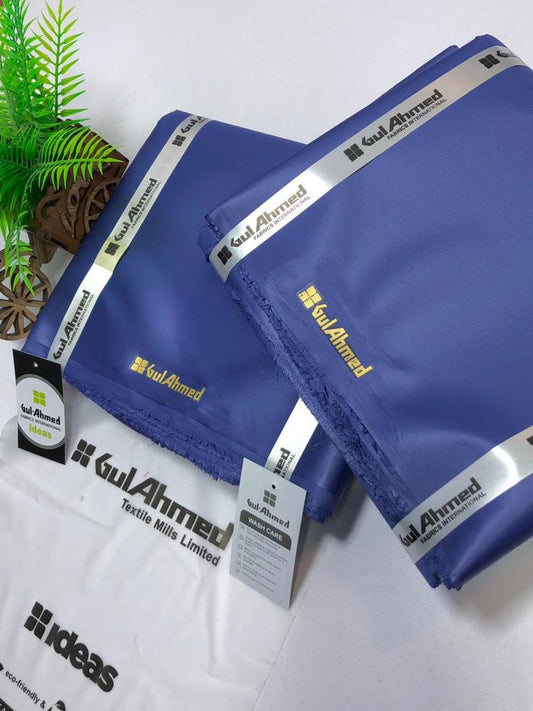 blue cotton sotton suit for men unstitched by swift mart
