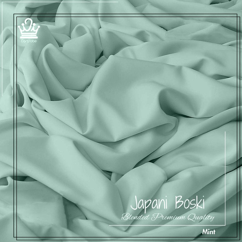 Mint green boski suit for men unstitched by swift mart