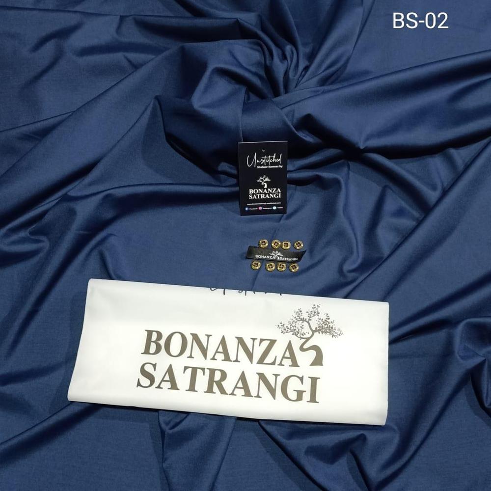 Navy blue boski suit for men unstitched by swift mart