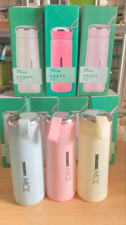 Premium ABS water bottle leak proof portable drink bottle, lightweight stylish bottle for school office travel and daily hydration use