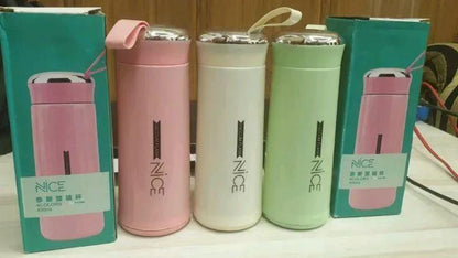 Premium ABS water bottle leak proof portable drink bottle, lightweight stylish bottle for school office travel and daily hydration use