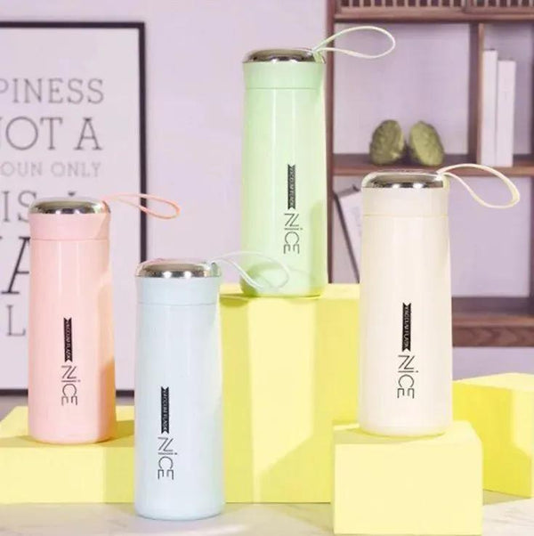 Premium ABS water bottle leak proof portable drink bottle, lightweight stylish bottle for school office travel and daily hydration use