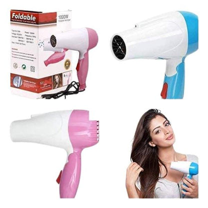 Nova Pink Electric Hair Dryer 100W with 2 Speed Medium Heat