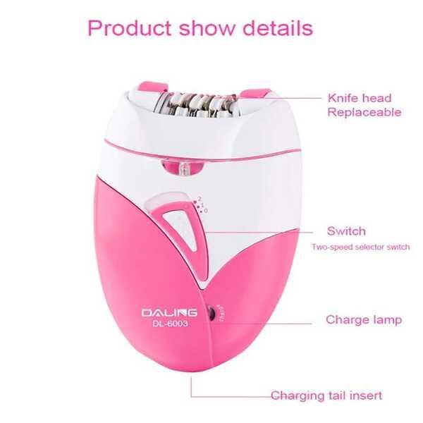 “Rechargeable epilator for women – gentle, smart light for fine hairs, fast and pain-free grooming, Swift Mart
