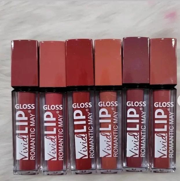 Waterproof Lip Gloss Pack of 12 – Smudge-proof, transfer-resistant & vibrant colors Swift Mart