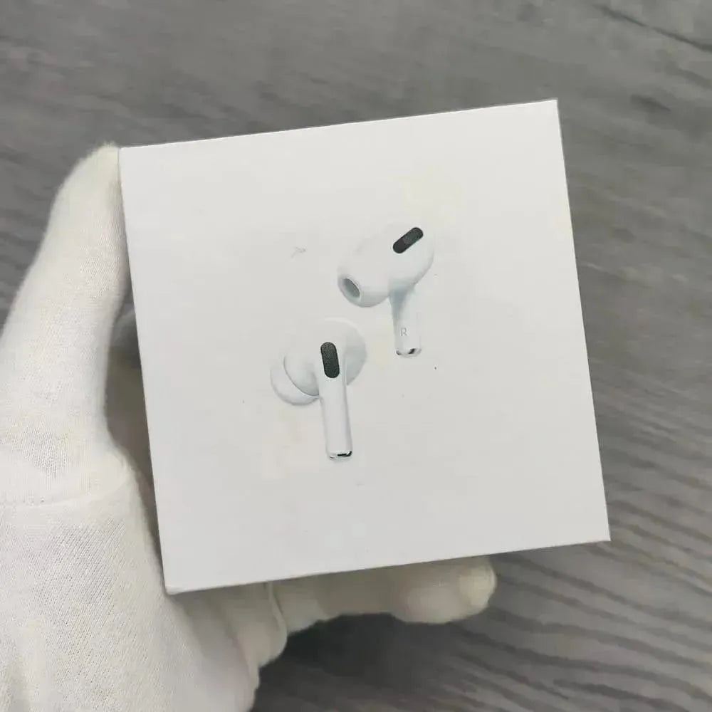 Wireless Airpods Bluetooth 5.3 noise cancelling earbuds white black with charging case, long battery earbuds for calls music travel use