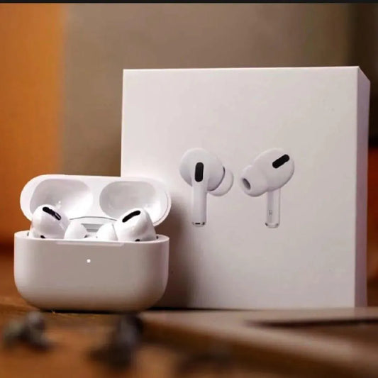 Wireless Airpods Bluetooth 5.3 noise cancelling earbuds white black with charging case, long battery earbuds for calls music travel use