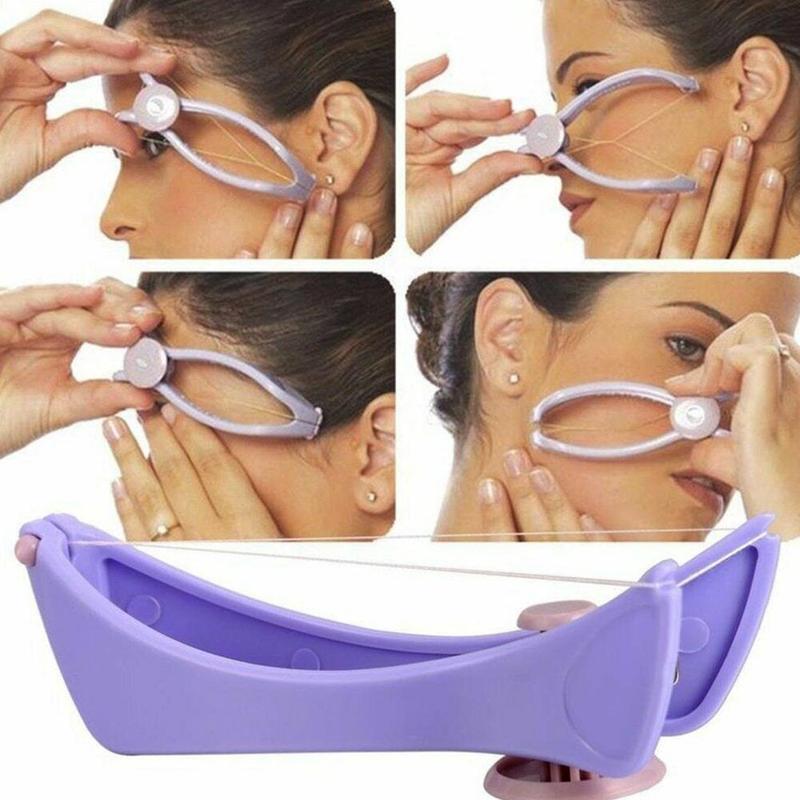 Purple ABS Face & Body Threading Tool for Women by Swift Mart – safe, durable, lightweight, for smooth hair-free skin