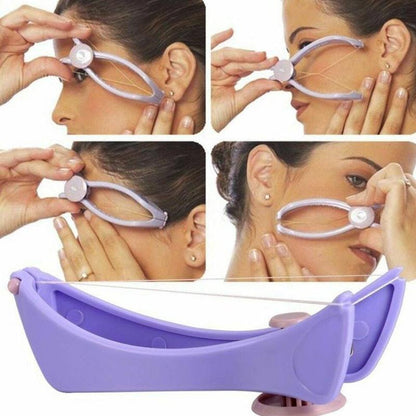 Purple ABS Face & Body Threading Tool for Women by Swift Mart – safe, durable, lightweight, for smooth hair-free skin