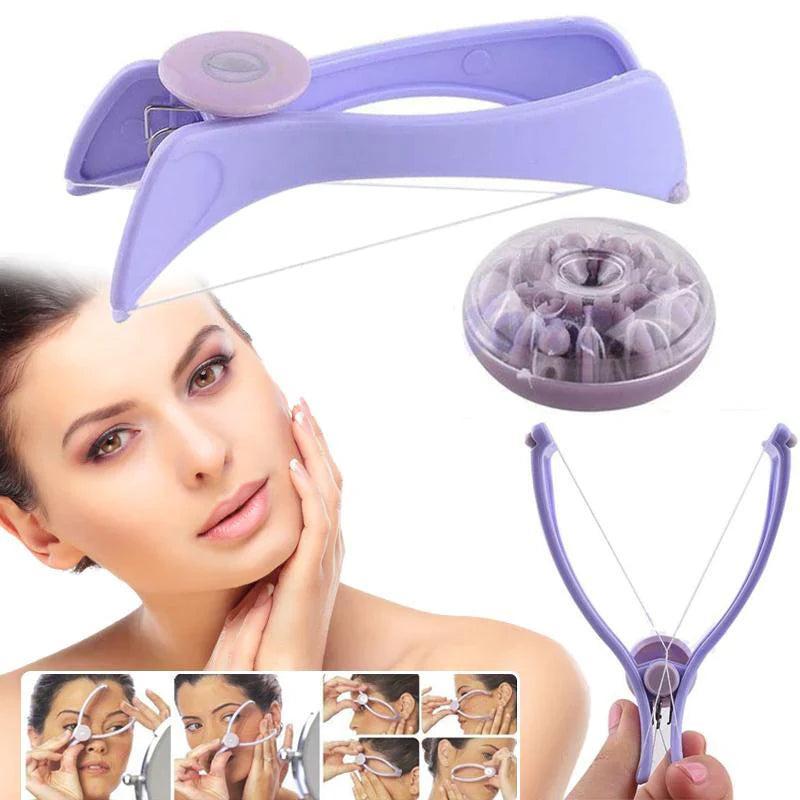 Purple ABS Face & Body Threading Tool for Women by Swift Mart – safe, durable, lightweight, for smooth hair-free skin