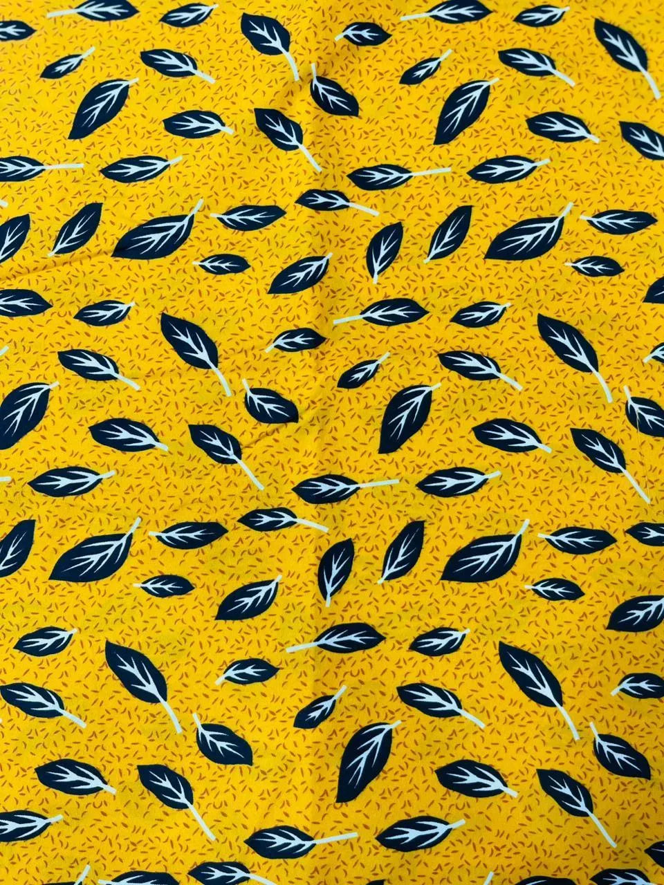Yellow printed polo cotton 2 piece suit for women casual wear soft breathable fabric matching shirt and trouser set