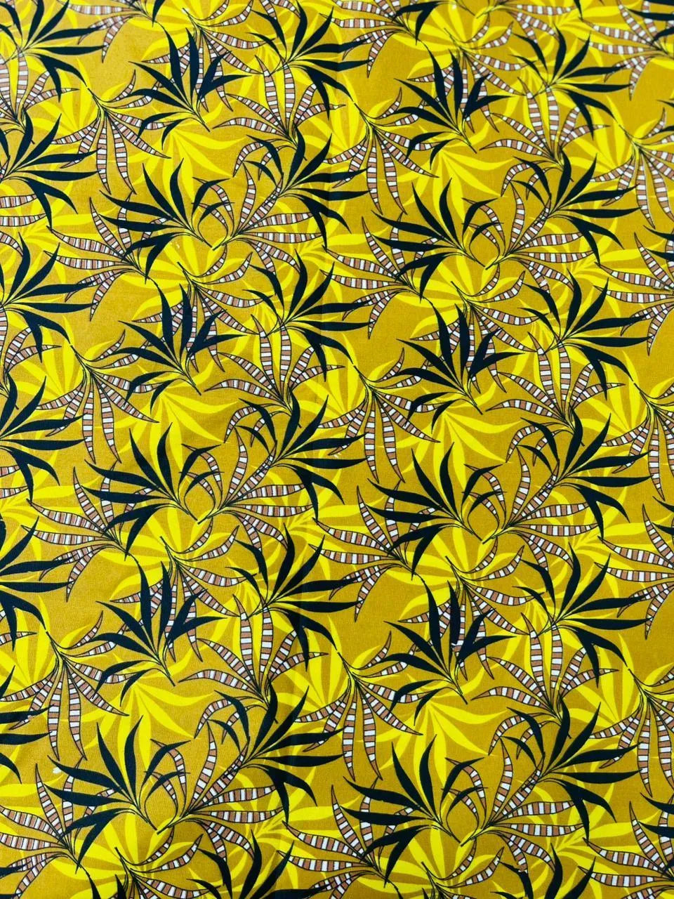 Yellow printed polo cotton 2 piece suit for women casual wear soft breathable fabric matching shirt and trouser set
